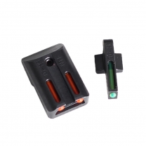 Designed for use with 1911.5 CUT .270/.450 red-green fiber-optic metal front and rear